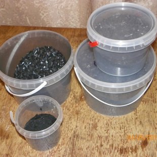 Уголь для фильтрации и очистки готового продукта.